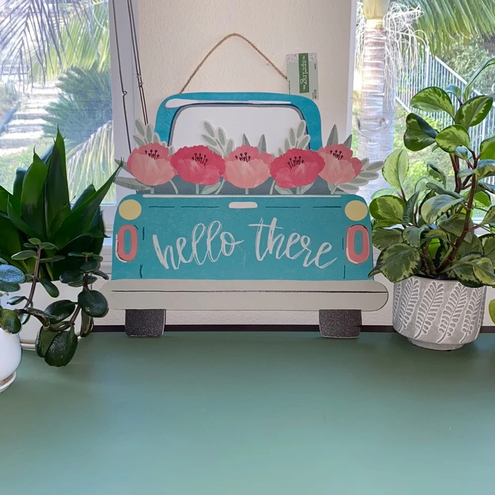 ☀️ Hello There spring time hanging decor (#2)